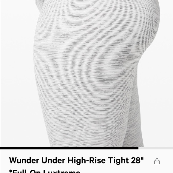 Lululemon wunder under leggings - Picture 2 of 4